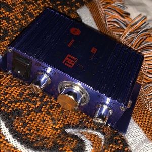 Electric guitar, amp